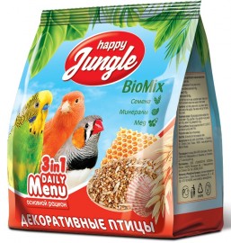 Happy Jungle (Хэппи Джангл Корм для декоративных птиц (69342)) - Happy Jungle (Хэппи Джангл Корм для декоративных птиц (69342))