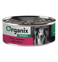 Organix (Органикс консервы для собак утка, индейка, картофель)