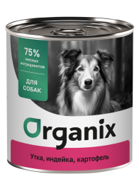 Organix (Органикс консервы для собак утка, индейка, картофель) - Organix (Органикс консервы для собак утка, индейка, картофель)