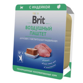 Brit Premium (Брит воздушный паштет индейка для кошек с чувствительным пищеварением) - Brit Premium (Брит воздушный паштет индейка для кошек с чувствительным пищеварением)