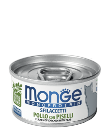 Monge Monoprotein SOLO POLLO con PISELLI (Монж консервы для кошек с курицей и горошком) - Monge Monoprotein SOLO POLLO con PISELLI (Монж консервы для кошек с курицей и горошком)