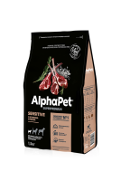 AlphaPet Superpremium Sensetive (Альфа Пет для взрослых собак мелких пород с чувствительным пищеварением с ягненком и рисом)