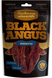 Деревенские лакомства Black Angus для собак Филетто 50г (85785) - Деревенские лакомства Black Angus для собак Филетто 50г (85785)