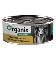 Organix (Органикс консервы для собак фрикасе из гуся с яблоками и морковкой)