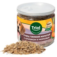 Triol аппетитная "приправа" из говяжьего рубца с кроликом и морковью