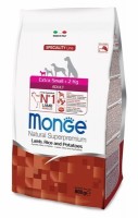 Корм Monge Speciality Line Extra Small Adult Lamb (Монж для взрослых собак миниатюрных пород с ягненком)