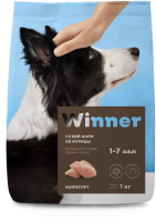 Winner Виннер корм для взрослых собак средних пород с курицей (73865, 73864, 73863)