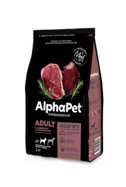 AlphaPet Superpremium Adult (Альфа Пет для взрослых собак средних пород с говядиной и потрошками) - AlphaPet Superpremium Adult (Альфа Пет для взрослых собак средних пород с говядиной и потрошками)