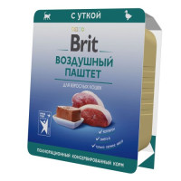 Brit Premium (Брит воздушный паштет утка для взрослых кошек)