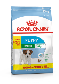 Mini Puppy (Junior) (Royal Canin для юниоров мел. пород /2-10 мес./, 500гр + 300гр) (305308) - Mini Puppy (Junior) (Royal Canin для юниоров мел. пород /2-10 мес./, 500гр + 300гр) (305308)