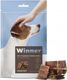 Winner Виннер лакомство для собак Пищевод говяжий мини (72460) - Winner Виннер лакомство для собак Пищевод говяжий мини (72460)