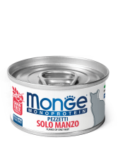 Monge Monoprotein SOLO MANZO (Монж консервы для кошек с говядиной)