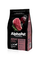 AlphaPet Superpremium Adult (Альфа Пет для взрослых собак крупных пород с говядиной и потрошками)