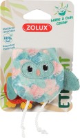 Золюкс игрушка для кошек с кошачьей мятой совенок