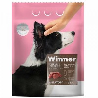 Winner Виннер корм для взрослых собак средних пород с говядиной (78450, 78448)