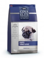 Джина Элит GINA Puppy Elite Turkey&Rice (Великобритания) для щенков с индейкой и рисом