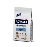 Корм Advance Adult Light Mini (Эдванс для собак мелких пород контроль веса с курицей и рисом)