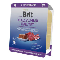 Brit Premium (Брит воздушный паштет для собак мини пород с чувствительным пищеварением ягнёнок)
