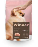 Winner Виннер корм для щенков мелких пород с курицей (73855, 73854, 73853, 73852)