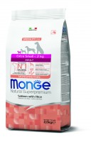 Корм Monge Speciality Line Extra Small Adult Salmone (Монж для взрослых собак миниатюрных пород с лососем)