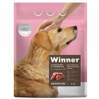Winner Виннер корм для взрослых собак крупных пород с говядиной (78451, 78449)