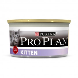 PRO PLAN Kitten (Про План Консервы для котят курица/печень, банка) Junior мусс для котят курица и печень