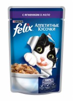 Felix (Кусочки в желе для кошек с ягненком) (12220073)