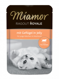 Miamor RAGOUT Kitten mit Geflügel (Миамор рагу по-королевски для котят c Птицей кусочки в желе) - Miamor RAGOUT Kitten mit Geflügel (Миамор рагу по-королевски для котят c Птицей кусочки в желе)