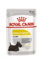Dermacomfort (Royal Canin влажный корм для собак с чувствительной кожей и шерстью, паштет, пауч) (85167)