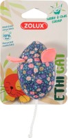 Золюкс игрушка для кошек с кошачьей мятой мышка маргаритка
