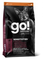 GO! SENSITIVITY + SHINE Lamb Recipe (Гоу Натурал беззерновой для щенков и собак с чувствительным пищеварением с ягненком) (87651, 87650, -, 87648)