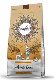 Распродажа! CRAFTIA NATURA (Крафтия для щенков средних и крупных пород из ягненка с перепелкой) - Распродажа! CRAFTIA NATURA (Крафтия для щенков средних и крупных пород из ягненка с перепелкой)