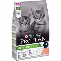 Pro Plan Sterilised Kitten Optistart Salmon(Про План для кастрированных и стерилизованных котят с лососем)
