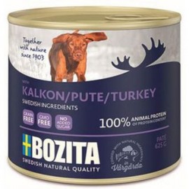 BOZITA Turkey Мясной паштет для собак с индейкой (66095) - ТЕРА Bozita с индейкой консервы 625г.jpg