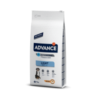 Корм Advance Adult Light Maxi (Эдванс для собак крупных пород контроль веса с курицей и рисом)