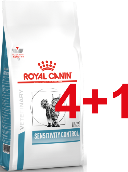Sensitivity Control SC27 4+1 (утка) (Роял Канин для кошек при пищевой ...