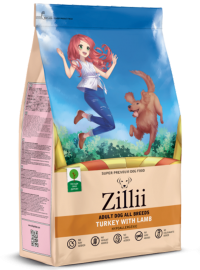 Zillii Adult All breed (Зилли для собак всех пород с индейкой и ягненком) Adult для собак индейка с ягненком