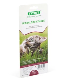 TiTBiT трава для кошек - TiTBiT трава для кошек