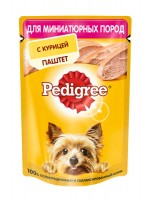 Pedigree паучи для собак мелких пород паштет с курицей (40284)