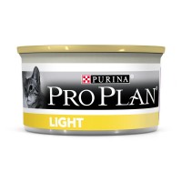 PRO PLAN Light (Про План Консервы для кошек низкокалорийный Индейка, банка)