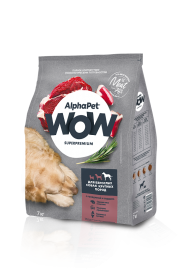 AlphaPet WOW (Альфа Пет для взрослых собак крупных пород с говядиной и сердцем) - AlphaPet WOW (Альфа Пет для взрослых собак крупных пород с говядиной и сердцем)