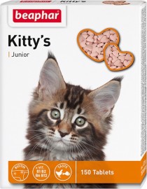 Beaphar Kitty&#039;s Junior + Biotin Витамины для котят 13153 (125081) витамины для котят