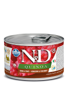 N&D DOG QUINOA SKIN&COAT VENISON MINI (Фармина Н&Д консервы для собак мини с киноа, олениной и кокосом)