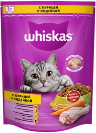 Wiskas корм для кошек "Подушечки с паштетом. ассорти с курицей и индейкой" - Wiskas корм для кошек "Подушечки с паштетом. ассорти с курицей и индейкой"