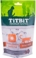 TiTBiT хрустящие подушечки с говядиной для выведения шерсти кошек