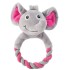 Triol PUPPY игрушка для щенков мягкая слоник с кольцом - Triol PUPPY игрушка для щенков мягкая слоник с кольцом