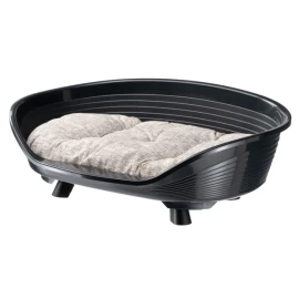 Ferplast Throne (Ферпласт пластиковый лежак для собак и кошек черный) - Ferplast Throne (Ферпласт пластиковый лежак для собак и кошек черный)