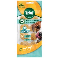 Triol DENTAL косточки жевательные узловые 6см упаковка 6шт