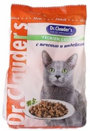 Доктор Клаудер сухой корм для кошек с индейкой Для кошек с индейкой