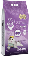 Van Cat комкующийся наполнитель без пыли с ароматом лаванды, пакет, Lavender (56088, - )